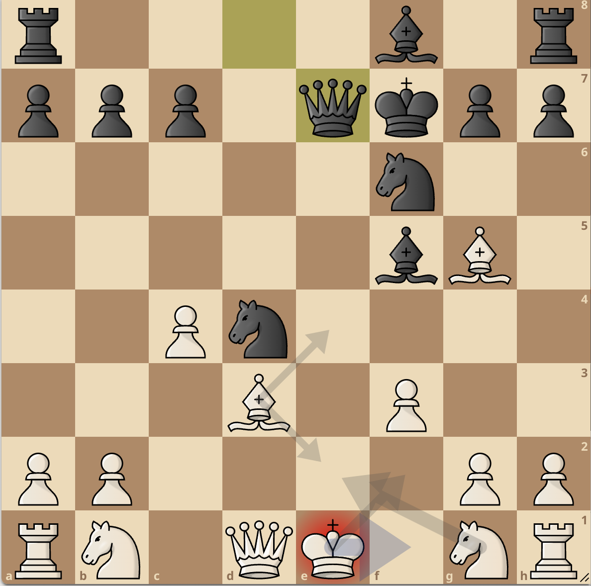 Immagine che contiene pezzo degli scacchi, gioco da tavolo, scacchi, Scacchiera

Descrizione generata automaticamente