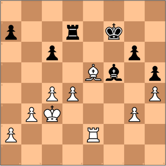 Immagine che contiene pezzo degli scacchi, gioco da tavolo, Giochi, Giochi e sport indoor

Il contenuto generato dall'IA potrebbe non essere corretto.