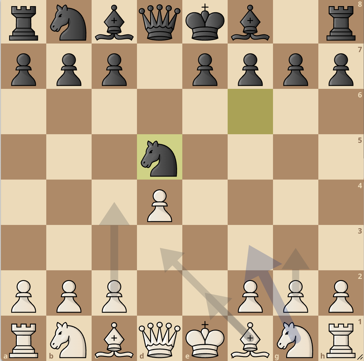 Immagine che contiene pezzo degli scacchi, gioco da tavolo, scacchi, Scacchiera

Descrizione generata automaticamente